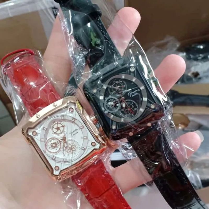 Jam Tangan Alexander Christie Wanita Original AC 3030 Tali Kulit Garansi Resmi Alexandre Christie