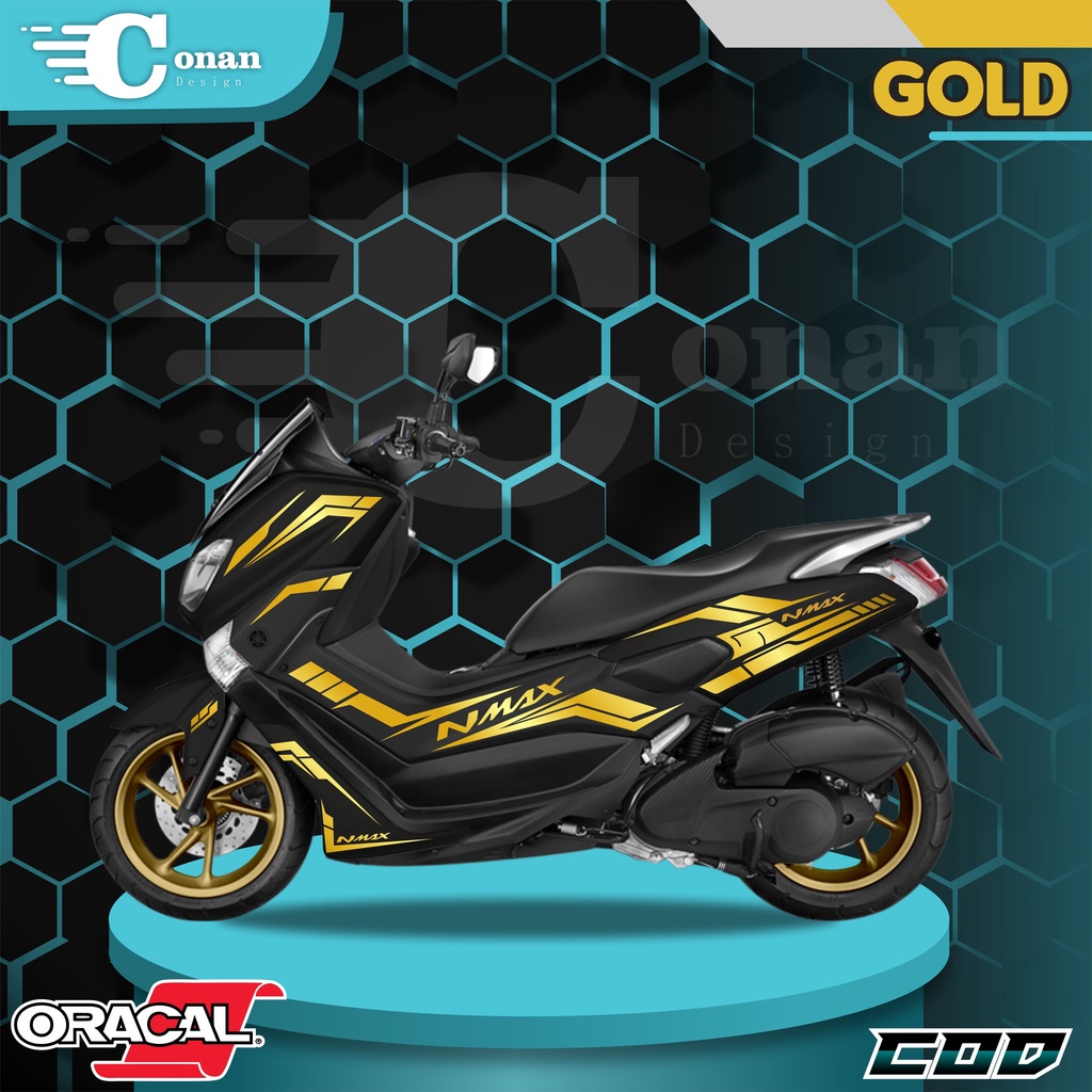Aksesoris Motor Nmax Cutting Sticker Nmax Stiker Motor Nmax Striping Nmax 2019 All Nmax - NMxGS17
