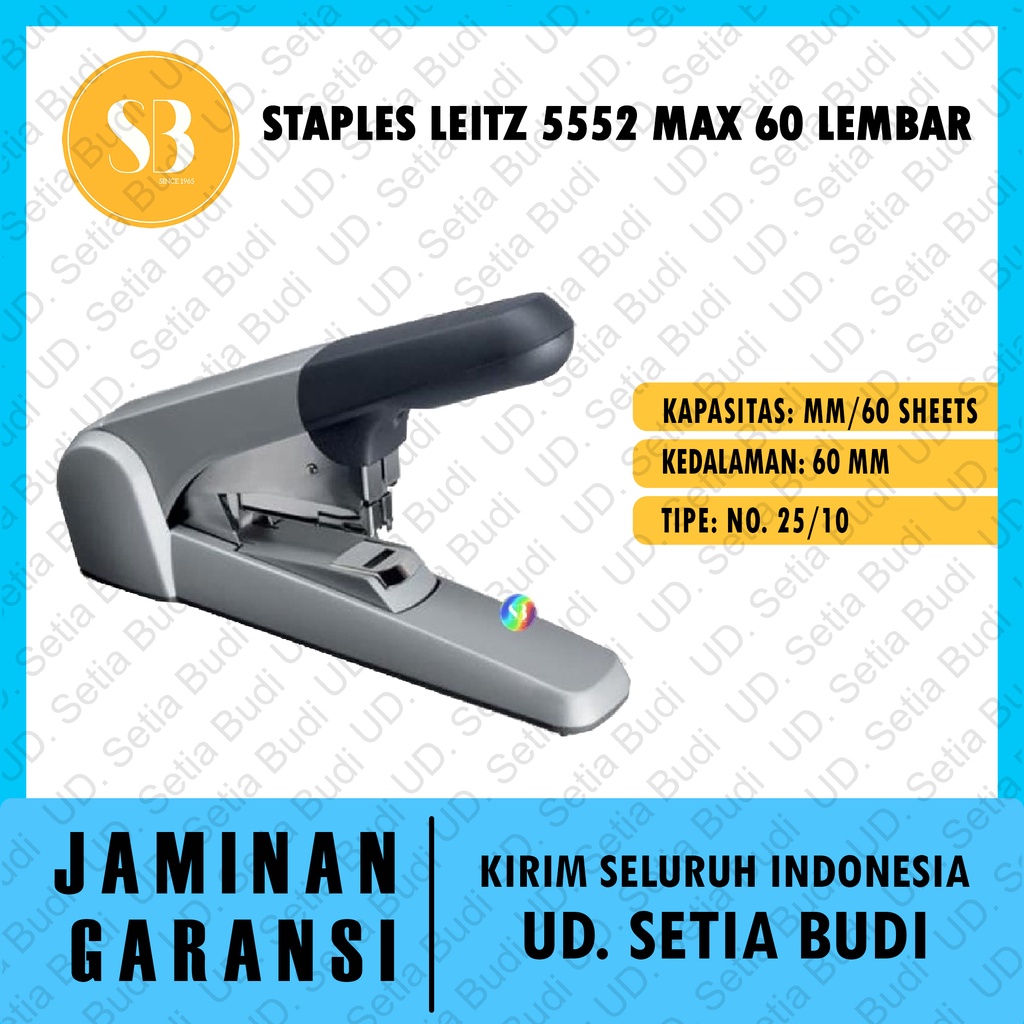 

Staples Leitz 5552 MAX 60 Lembar