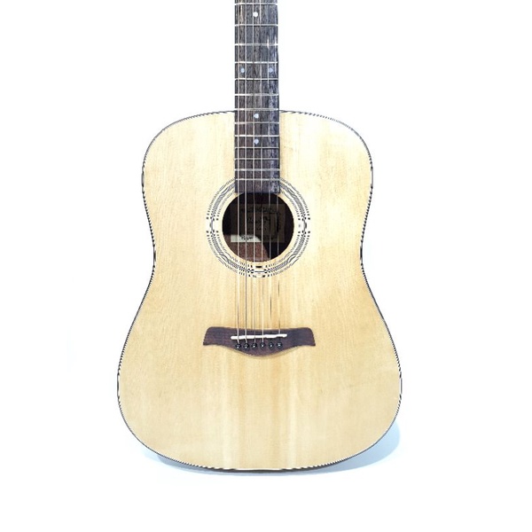 Gitar Akustik Merk Cowboy Original Tipe GW-240 NA NS Trusrod Senar String Jumbo Murah Jakarta