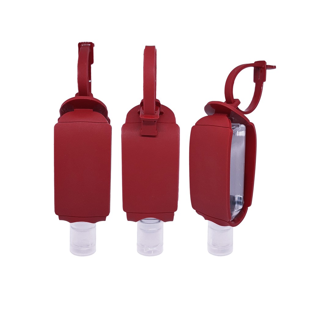 HAND SANITIZER HOLDER MAROON 50 ML