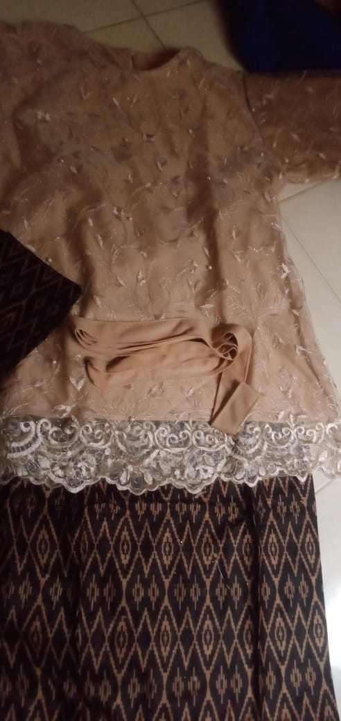 Promo Termurah!! Couple Alita Batik Couple Keona Brocade Free Selendang Bs091