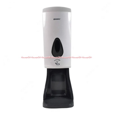 Krisbow Automatic Soap Dispenser Sabun Cair Putih Sanitizer 1L Dengan Tatakan Alas Sabun Tempat Sabun Cair Model Sensor Otomatis 1 ltr 1 Litter Kris Soaps