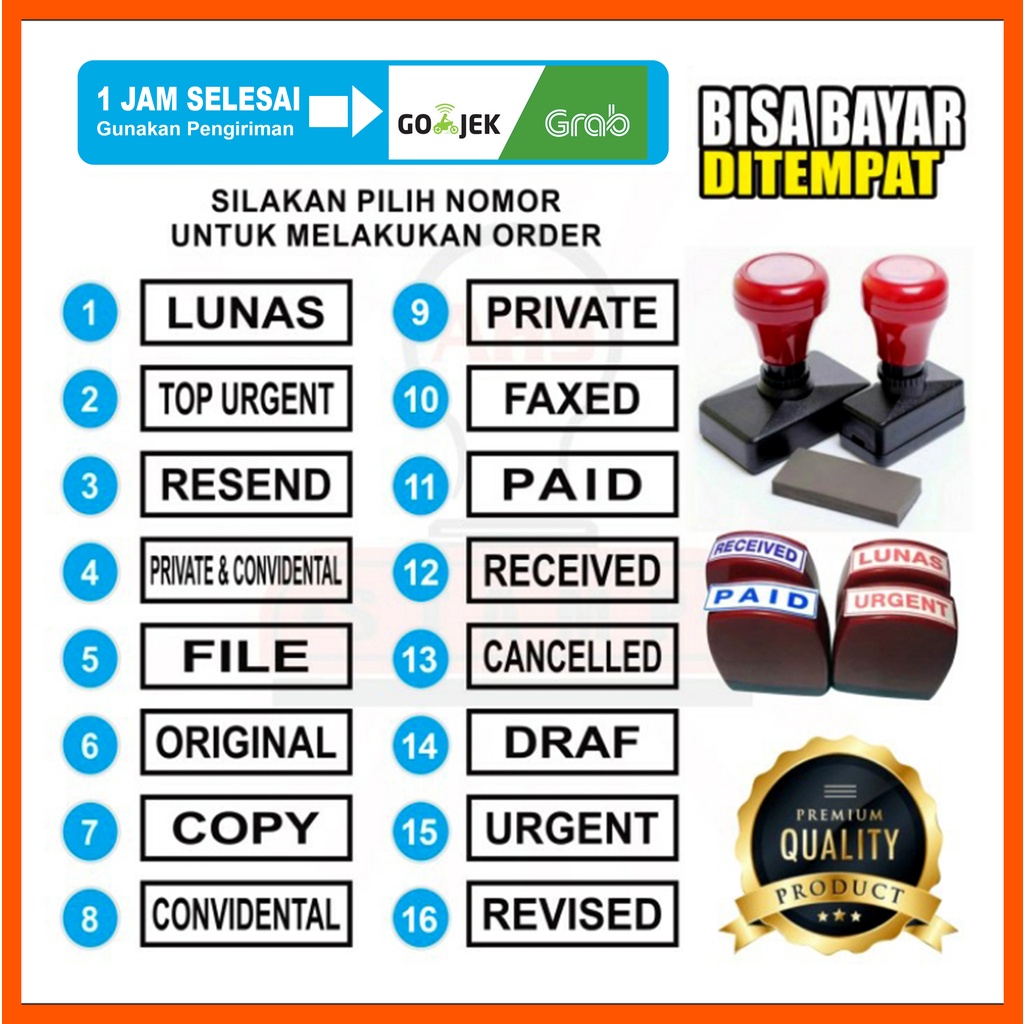 

Stempel Paid | Urgent | Cencelled | Copy | Convidental