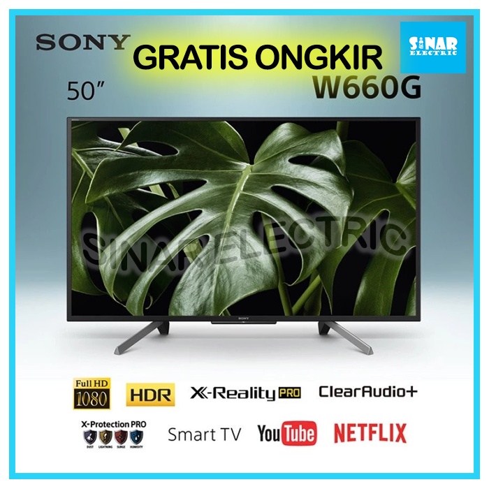 Smart TV 50 Inch SONY Bravia KDL 50W660G LED DIGITAL FHD 50W660