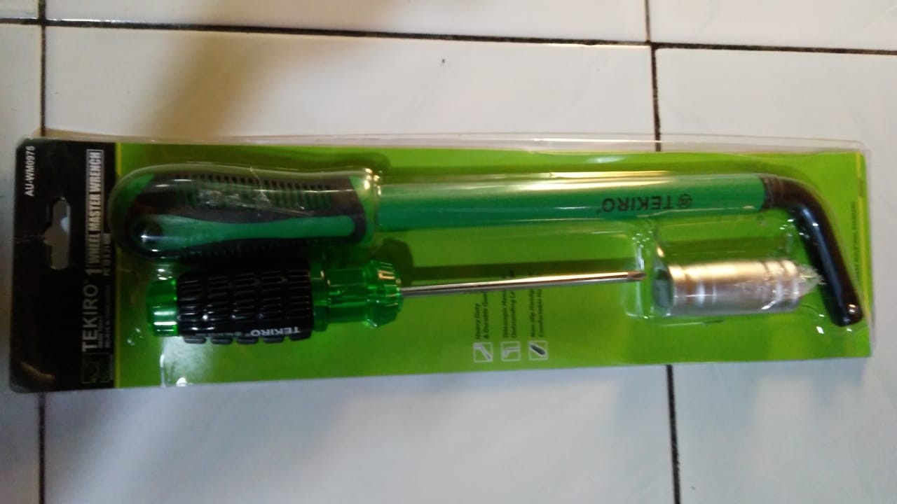 Tekiro Wheel Master Wrench Cr-v Sock 19 X 21 Mm / Kunci Roda Tarik / Tools - Alat Perkakas