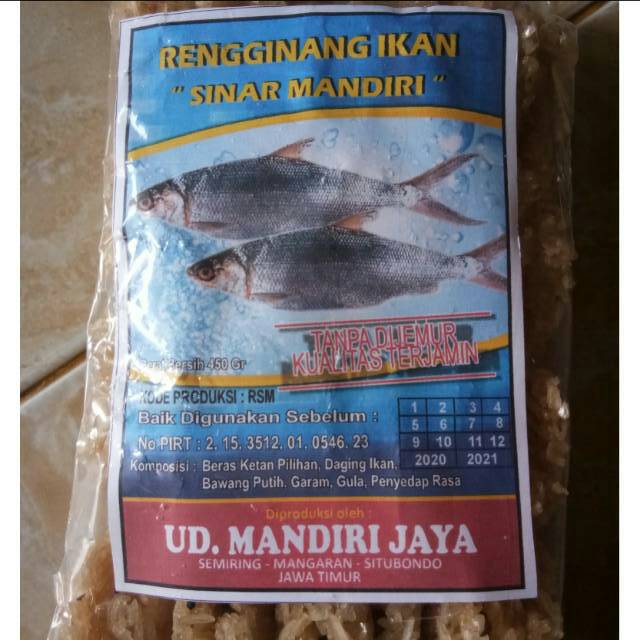 

Rengginang Ikan Bandeng 450g