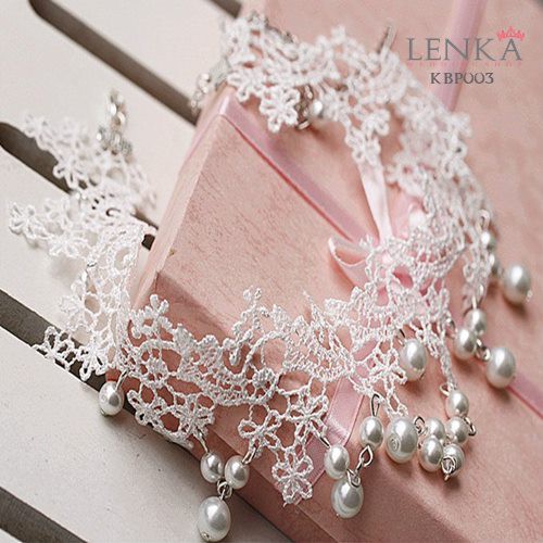 [STOK TERBATAS] KALUNG BROKAT AKSESORIS PERNIKAHAN PESTA MUTIARA KBP003