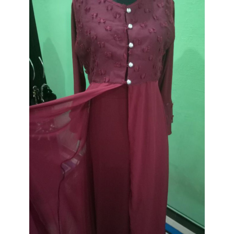 preloved gamis set outer