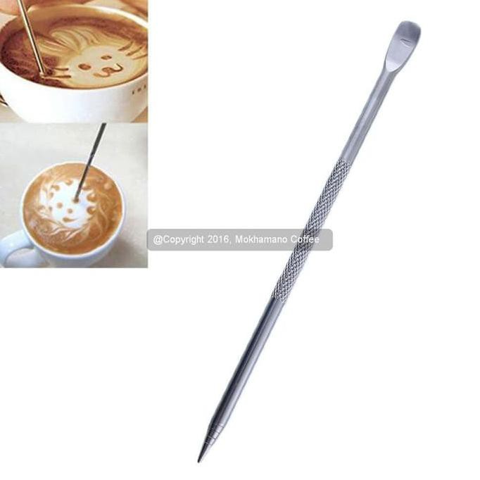 

Pena Kopi/ Latte Pen/ Coffee Cappuccino Latte Art Pen Stainless Steel