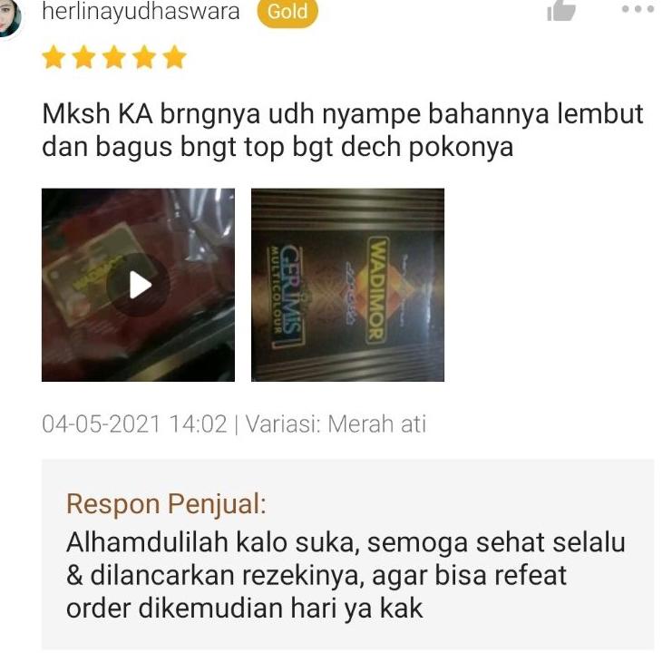 kzu Wadimor Sarung Wadimor Pria Dewasa Motif Bhs Premium Sarung Sholat () m55➻