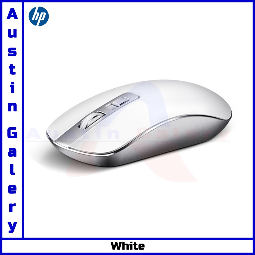 Mouse Wireless HP S4000 Silent 1600DPI Mouse Wireless 2.4G Untuk PC Laptop Komputer