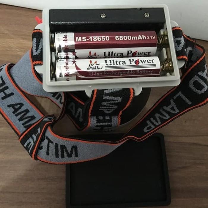 Senter Kepala 12W 12 Watt Dua Warna Putih Kuning Tahan Lama MS142 Mitsuyama