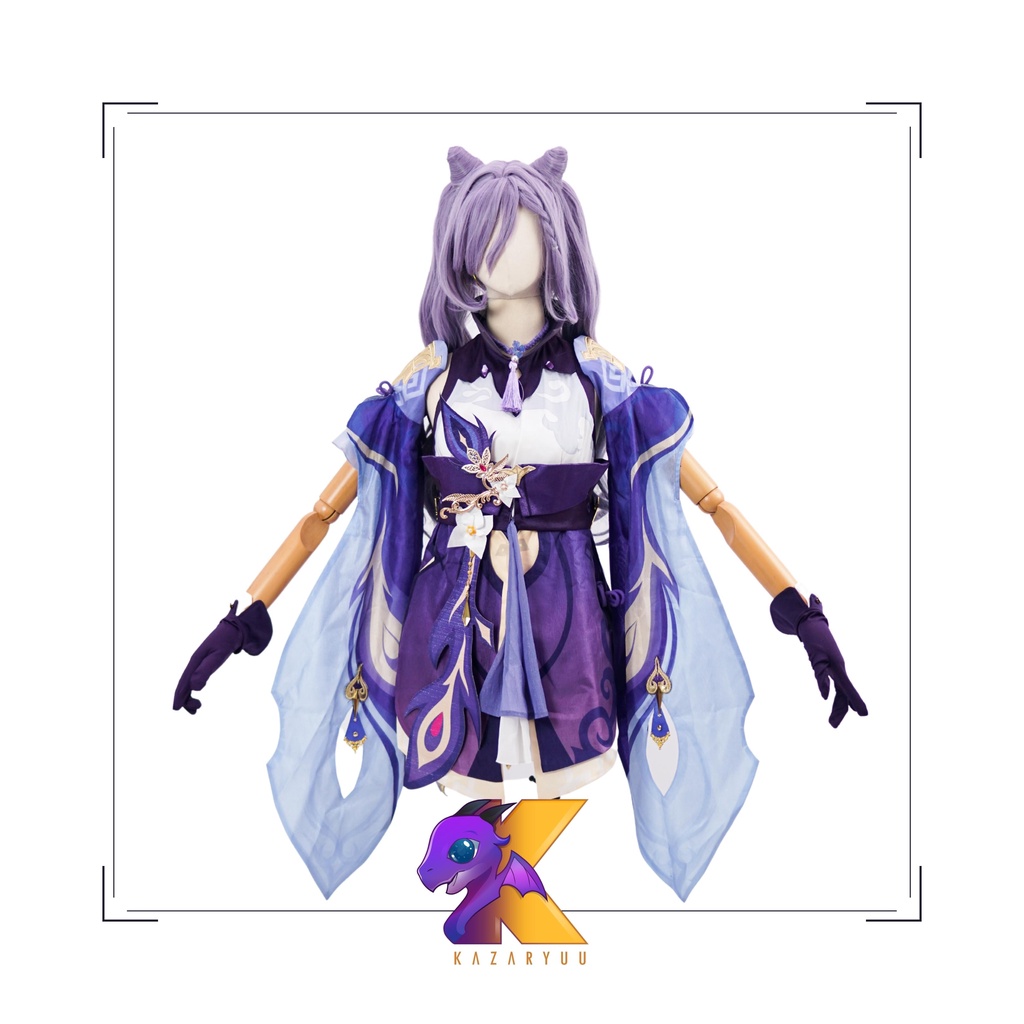 [RENTAL] Kostum Keqing Default Genshin Impact