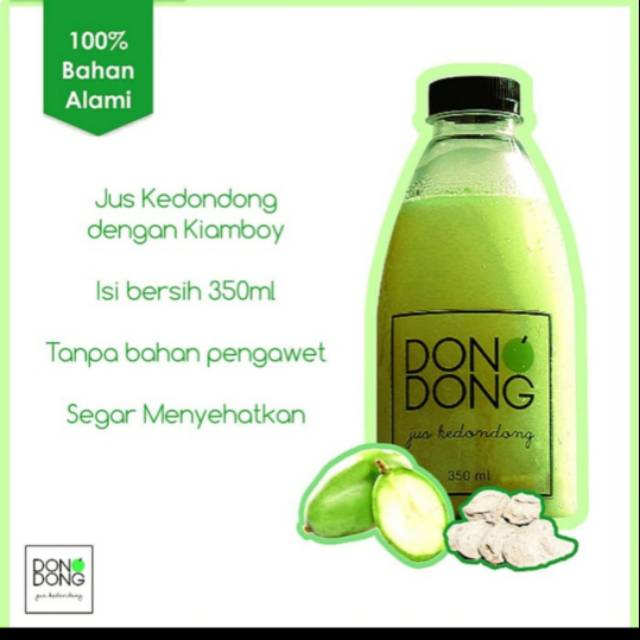 

Jus kedondong original 100% gula asli