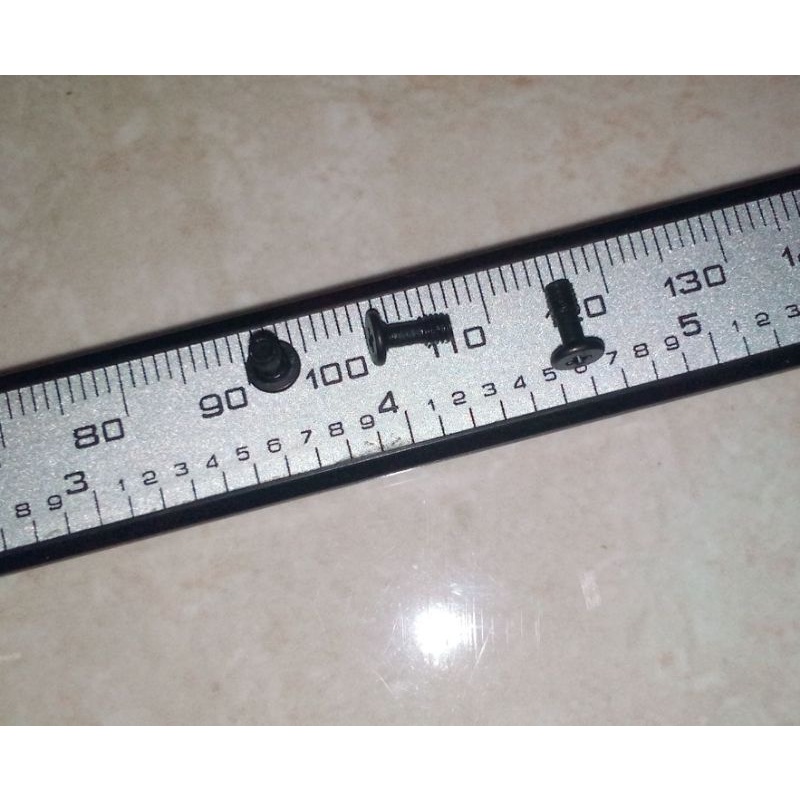 SEKRUP BAUT BAUD SCREW LAPTOP UNIVERSAL M2.5x7 5x7 HEAD 4.5mm