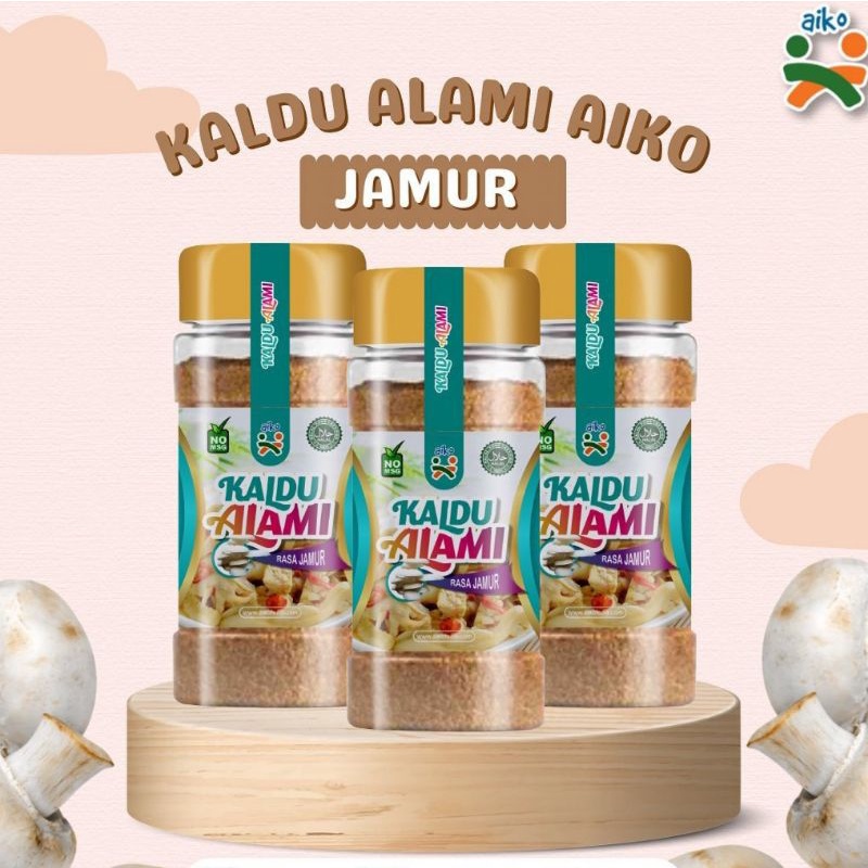 AIKO Kaldu Bayi Non MSG Kaldu Alami Halal Penyedap Rasa Tanpa MSG Kaldu MPASI