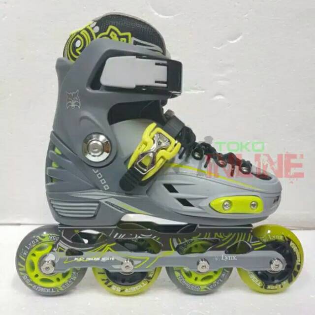 Sepatu Roda Lynx BM 137 Grey/Green