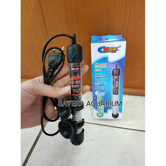 Promo Heater Seastar 25watt 50watt Pemanas Aquarium Kecil Limited Indonesia