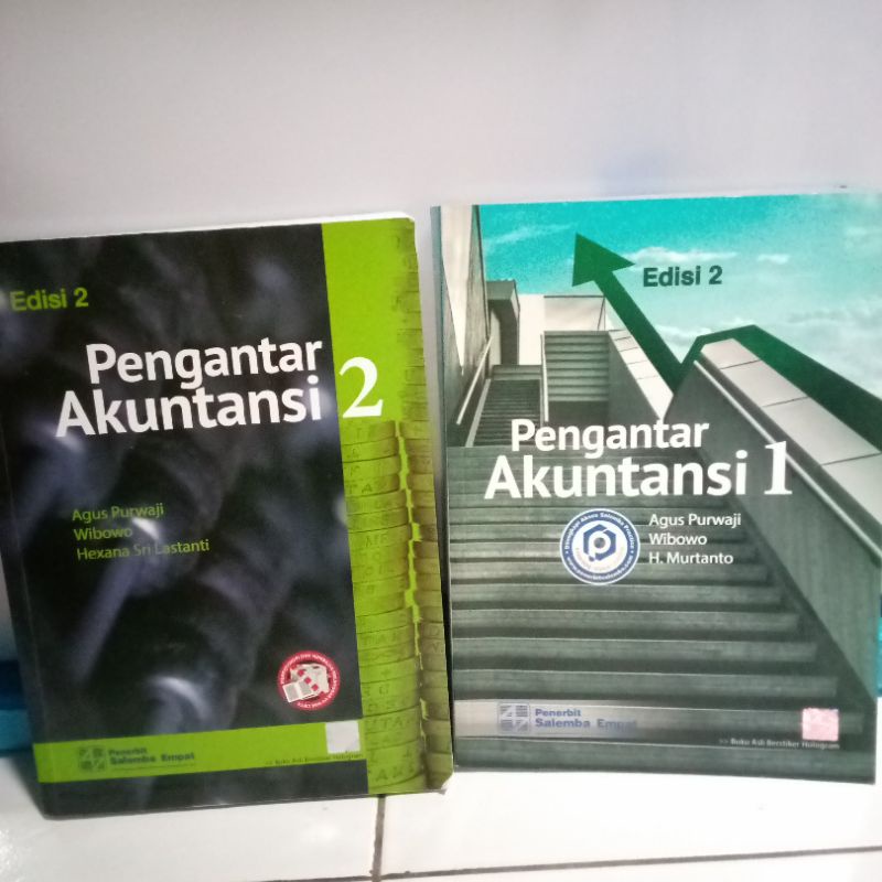 

PRELOVED pengantar akuntansi 1 - 2 original agus purwaji
