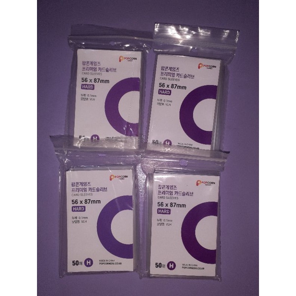 POPCORN CARD SLEEVES / SULTAN SLEEVES / BIAS SLEEVE / INNERSLEEVE PHOTOCARD