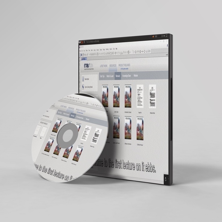 DVD Tutorial ETABS For Structural Design of Residential Buildings 2019