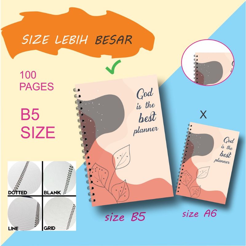 

NOTEBOOK NOTES BOOK JURNAL JOURNAL B5 BUKU CATATAN