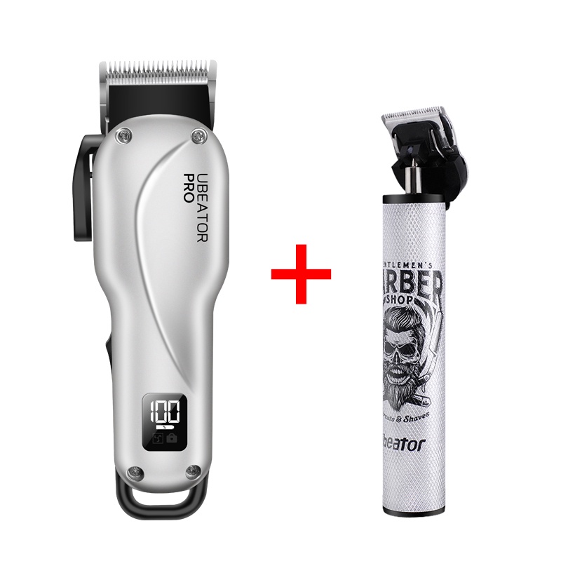 Ubeator Professional Hair Clipper Beard Barber Rechargeable Hair Cutting Machine cordless outliner H