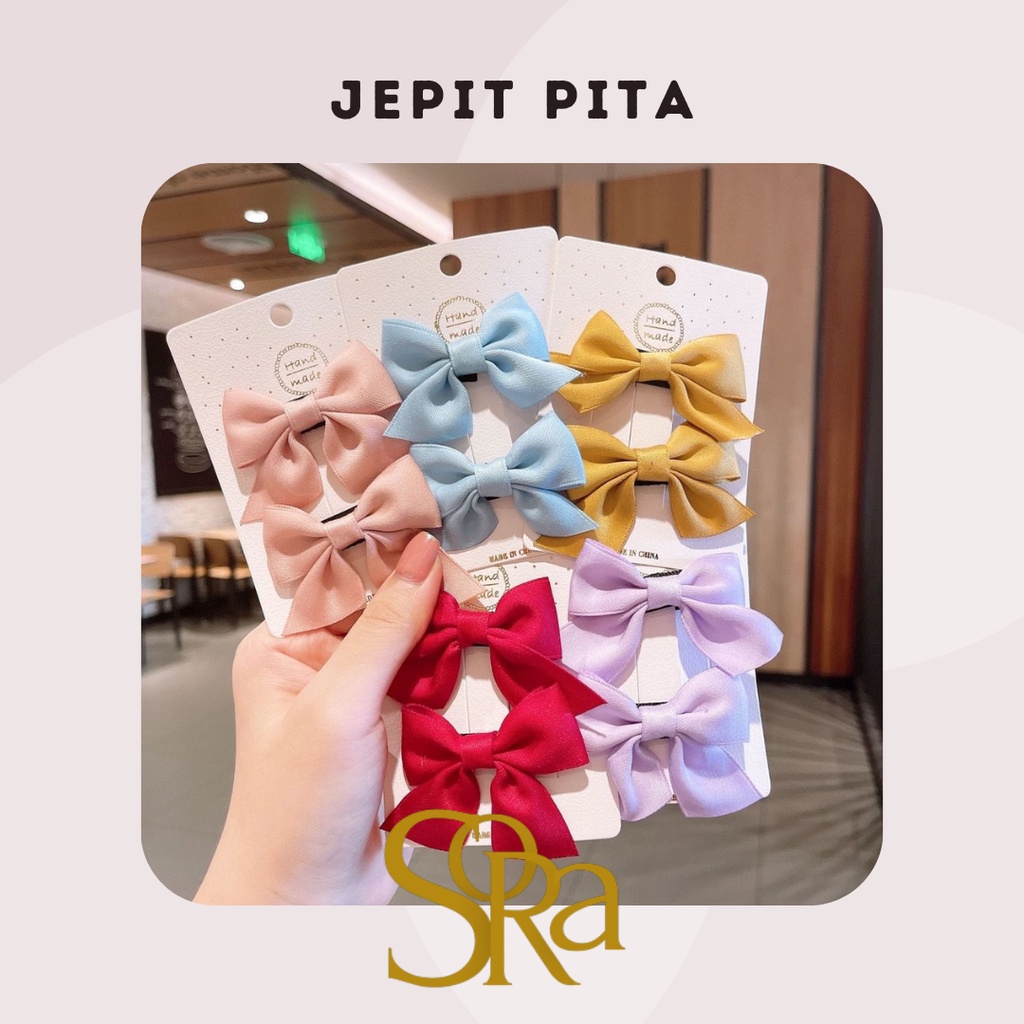 2 PCS JEPIT PITA RAMBUT KOREA / JEPIT RAMBUT ANAK