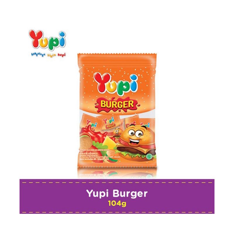 

Yupi Gummy Candies Mini Burger 104 g