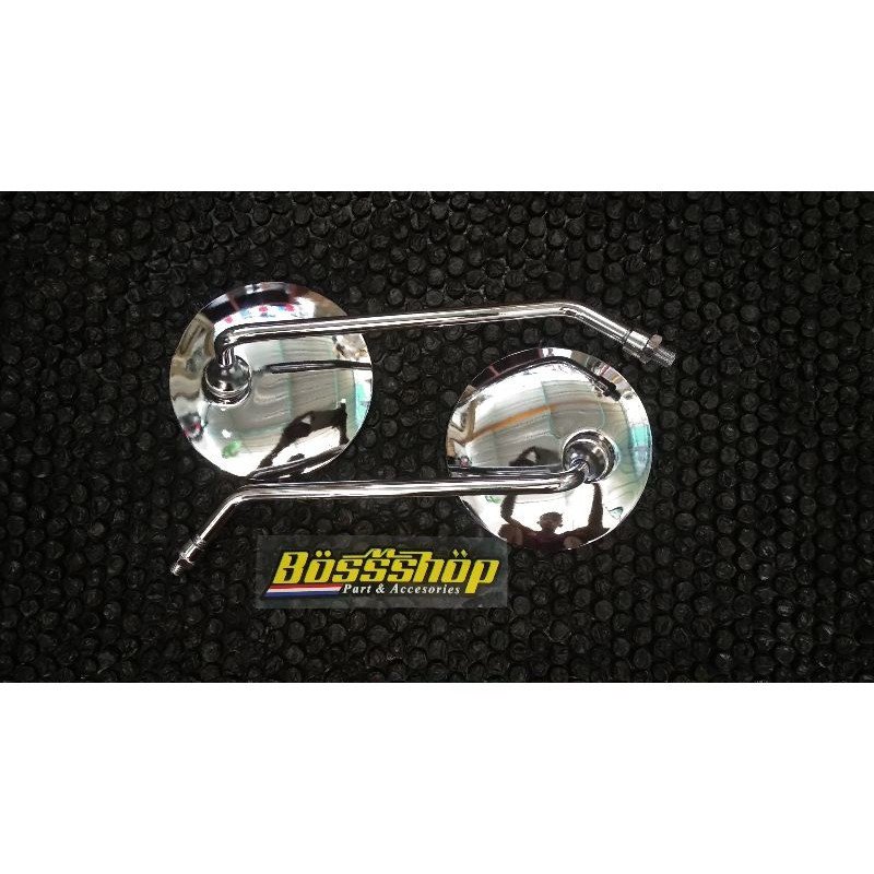 Spion VESPA CHROM / Spion CB CLASIC CHROME - DRAT 14 - All Motor C70 - CB - SCOOPY MOTOR ANTIK