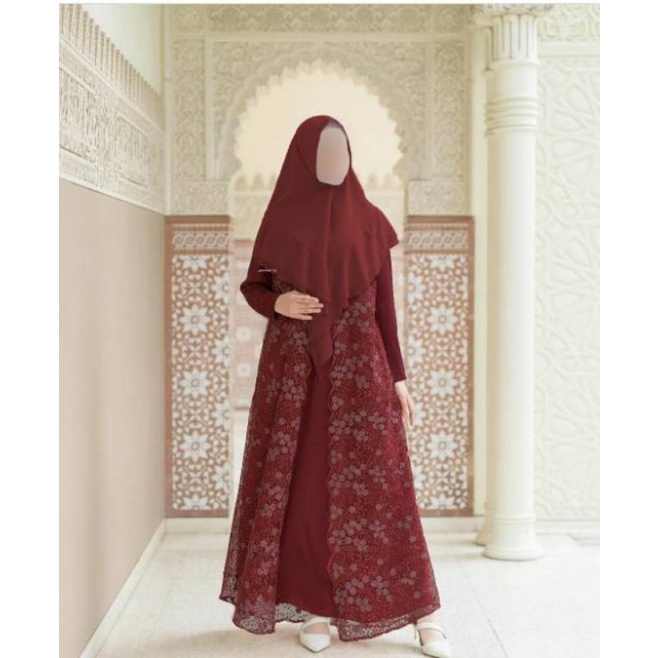 Aurora Dress & Athea Khimar by Auroraclo