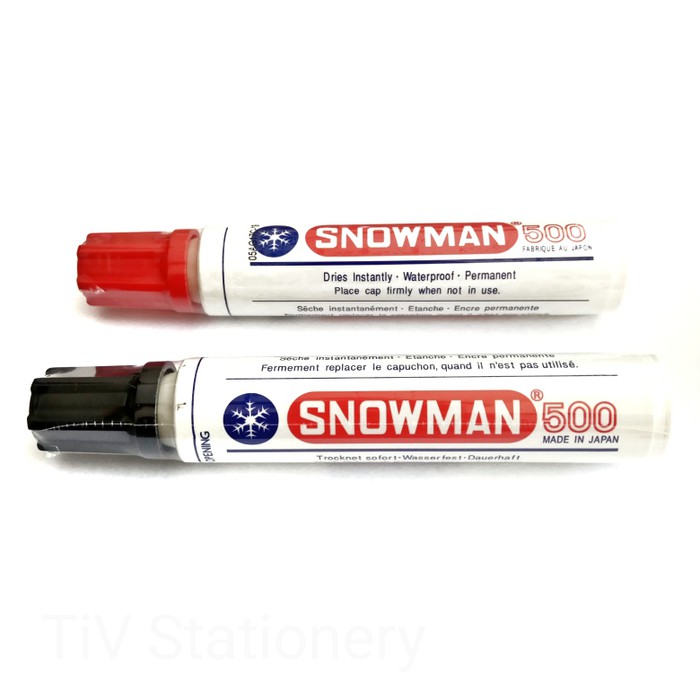 

Unik Spidol Snowman Permanent 500 Jumbo Chisel Tip Diskon
