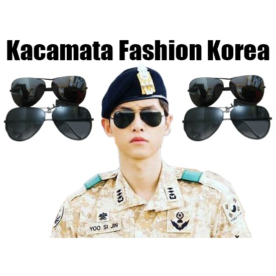 Kacamata Hitam Kacamata Fashion Aviator Kacamata Gaya Kacamata Hitam Anti UV Kacamata Pria Wanita
