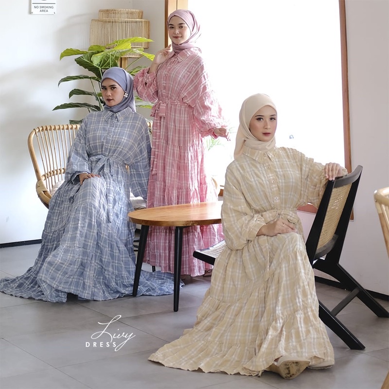 YOSHI23 ll Livy dress Misskamihijab Ori