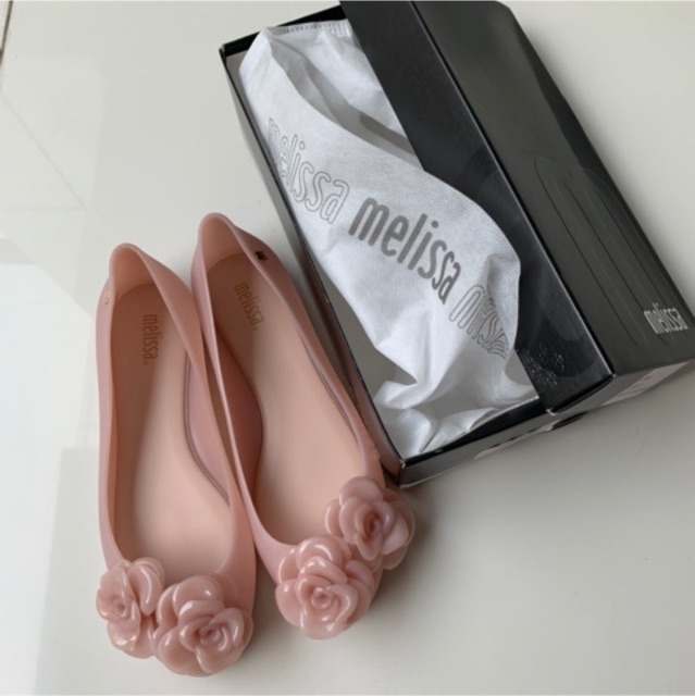 ORIGINAL MINI MELISSA BAJA EAST space love flower AD Light PINK 01822