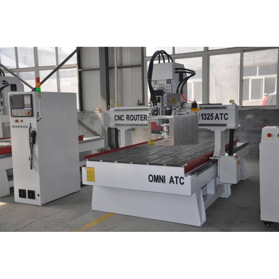 OMNI CNC Router 1325 ATC Automatic Tool Change 130x250 cm Hiwin Linear