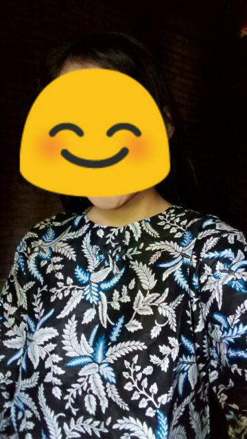 Atasan Batik Dolby Dolbi Dobby Doby Tenun Sutra Tulis Halus