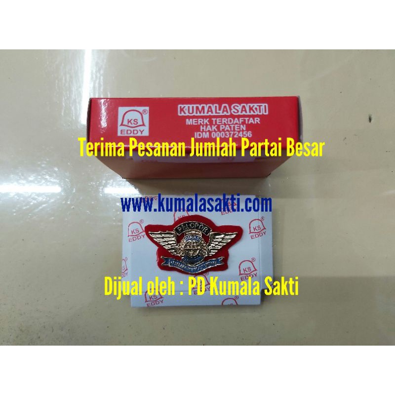 Wing Dishub Pelopor Cor Putih dan Kuning