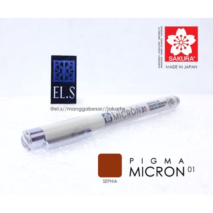 

Spesial Sakura Pigma Micron 01 Sephia Terlaris