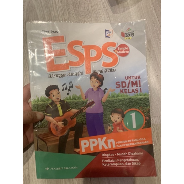 

Buku ESPS PPKN Erlangga kelas 1