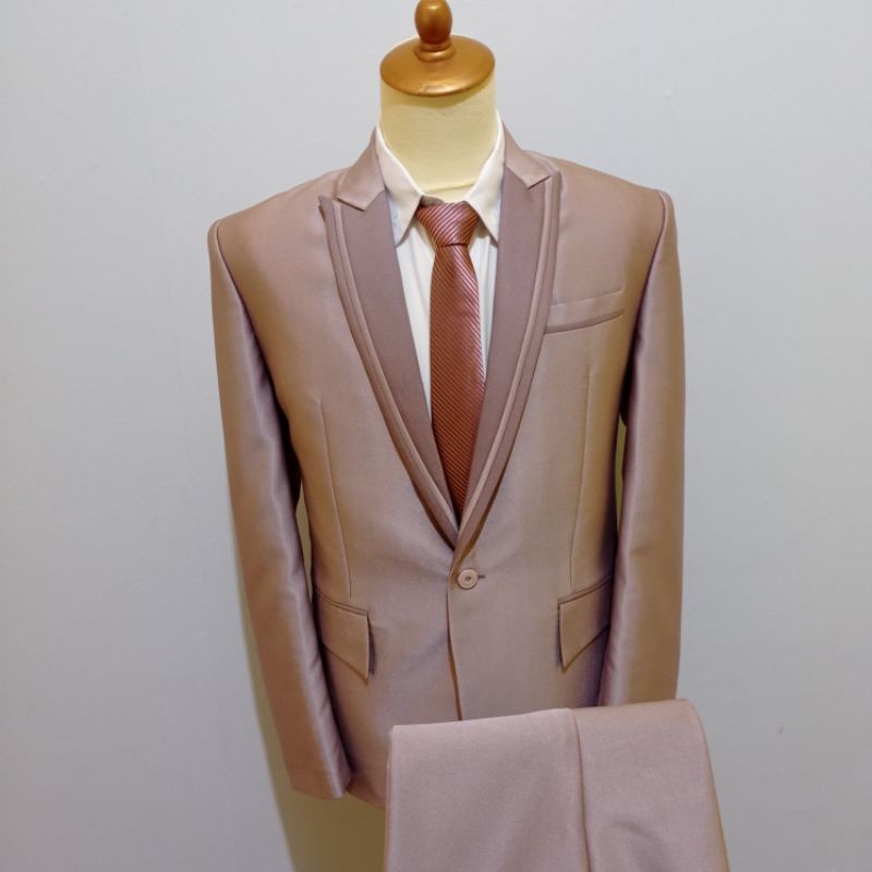 JAS PENGANTIN / JAS WEDDING / JAS FORMAL SEMI WOOL - TARO