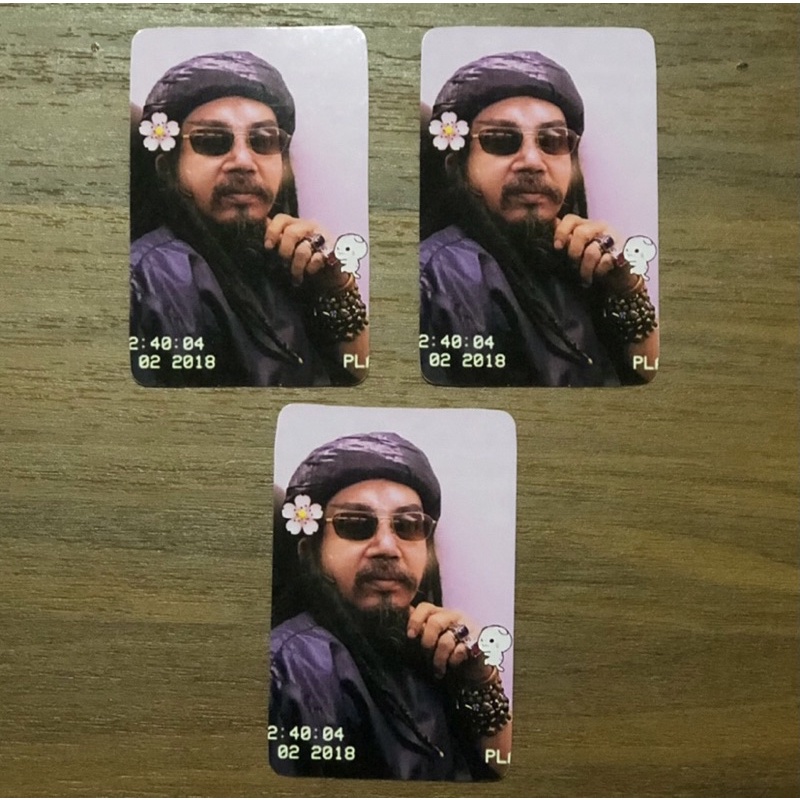 Grosir PC Limbad Seongsaengnim photocard / Foto Limbat Brewok Oppa rasa Ajusshi / Nassar oppa