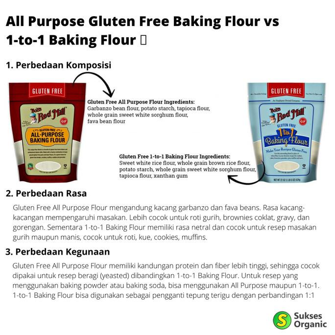 

1 to 1 Baking Flour Gluten Free | 22oz/623g | Bob's Red Mill