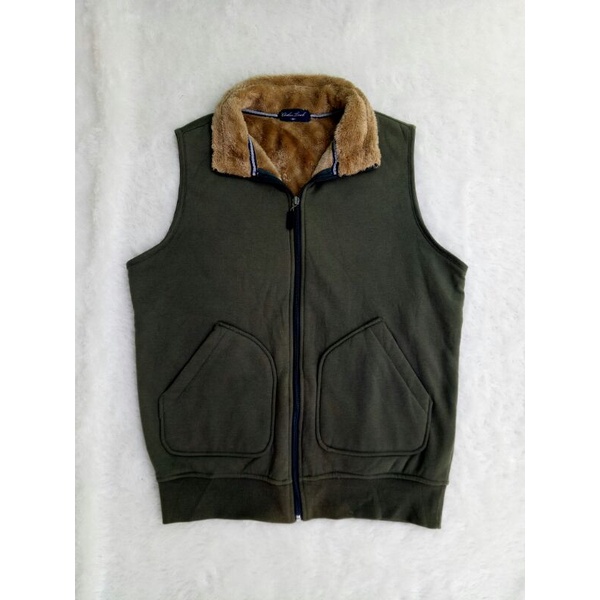 Retro Vest Sherpa Jacket by CLOTHES TRUCK