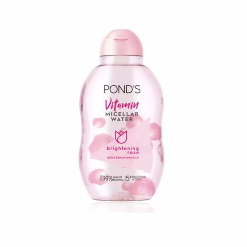 POND'S Micellar Water untuk Kulit Normal dan Semua Jenis Kulit, Vitamin &amp; Rose, 55 ml