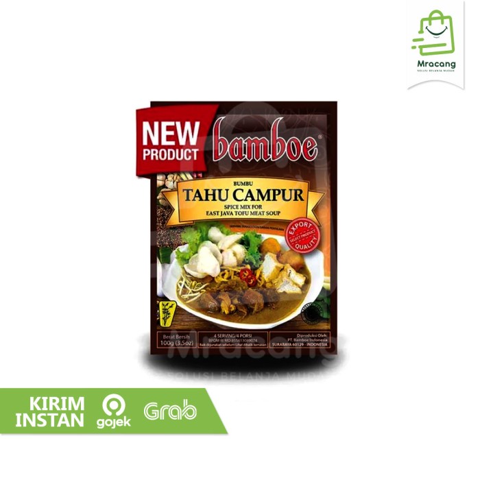 Bamboe Tahu Campur / Bumbu Instan Masakan Indonesia