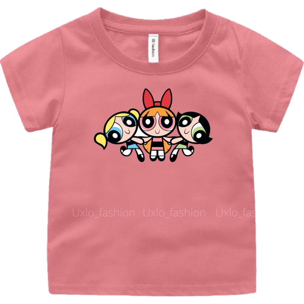 ATASAN BAJU KAOS ANAK PEREMPUAN MURAH LENGAN PENDEK MOTIF GAMBAR KARTUN LUCU IDEAL UMUR 2 3 4 5 6 7 8 9 TAHUN UXLO FSHION