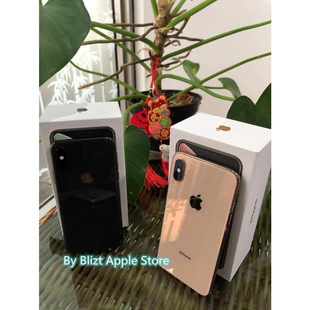 iPhone Xs 256GB All Sim Silent Fullset Ori Ex inter Second Mulus100% Like New 3utools All Green (Garansi 1 Tahun)