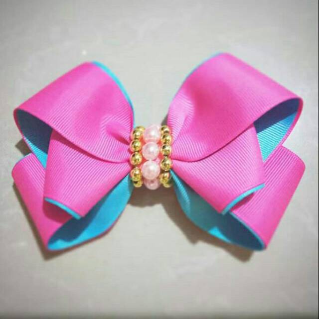 

Pita pink biru besar